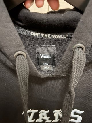 Sudadera Vans Negra con Logo