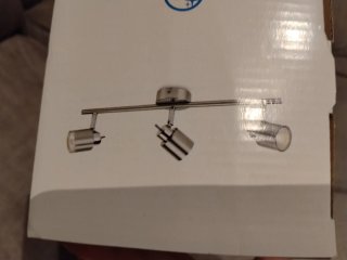 Lámpara de techo tres focos