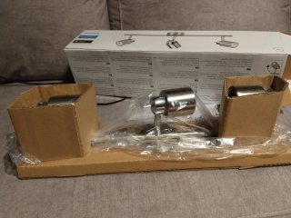 Lámpara de techo tres focos