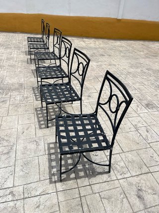 Sillas de hierro para jardín