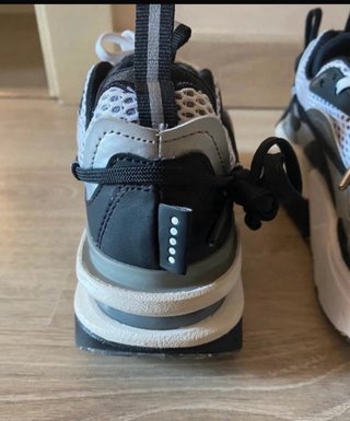 Nike Air Max Furyosa NRG 35.5 Plata Blanco Negro