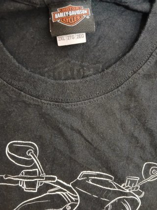 Camiseta Harley-Davidson Live Wire Negra