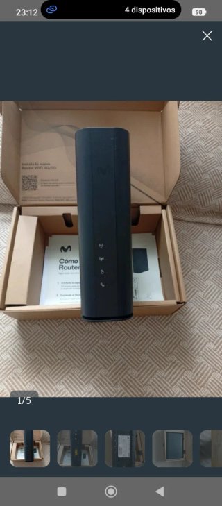 3 unidades Router Movistar WiFi 4G/5G