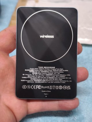Power Bank 5000mAh Qi PD20W Rápido