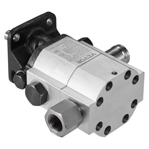 Bomba Hidráulica para Partir Troncos, 60.6 L/min, 2 Etapas 27.6MPa Bomba para Partir Troncos de Madera, 2.54 cm de Entrada 1.27 cm de Salida NPT 3600 RPM Bomba Hidráulica de Engranaje de Aluminio,...