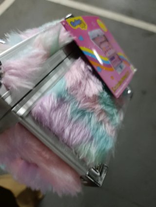 Maletín Unicornio Peluche y Brillante