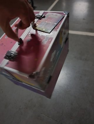 Maletín Unicornio Peluche y Brillante