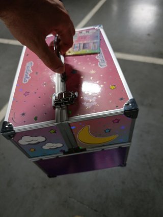 Maletín Unicornio Peluche y Brillante