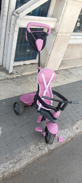 Triciclo infantil rosa Smartrike