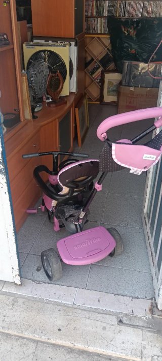 Triciclo infantil rosa Smartrike