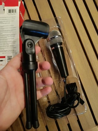 Micrófono Trust Starzz PC 3.5mm Trípode