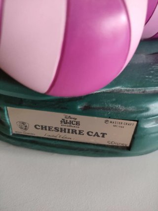 Figura Cheshire Alicia País Maravillas 36cm