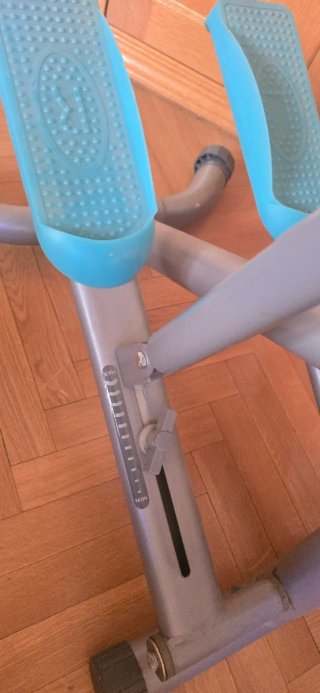 Bicicleta elíptica y máquina de step Decathlon