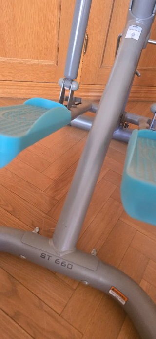 Bicicleta elíptica y máquina de step Decathlon