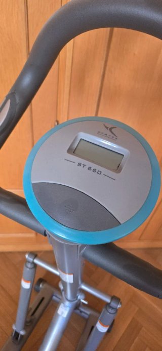 Bicicleta elíptica y máquina de step Decathlon