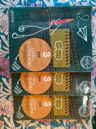 Libros de lengua y literatura 3ESO