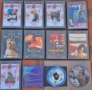Lote 6 DVDs eróticos/X Tinto Brass