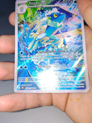 Carta Pokémon Frogadier Fase 1 089/086