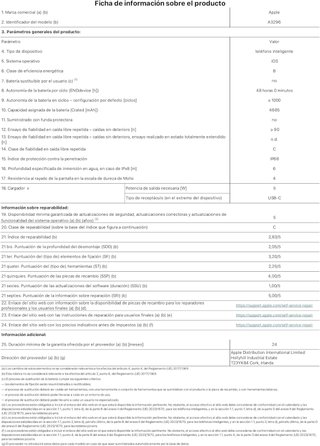 Apple Smartphone 5G cámara autonomía titanio