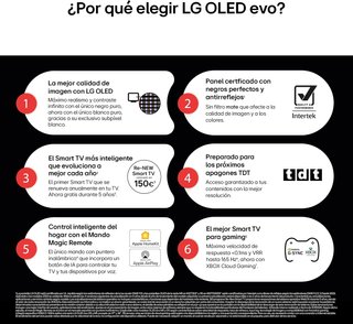 LG OLED48G56LS televisor OLED 4K Smart IA