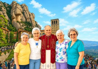 Ilustración personalizada Papa León XIV