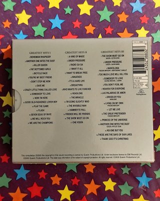Caja Queen Greatest hits I,II,III