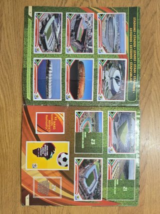 Álbum Panini Copa Mundial Sudáfrica 2010