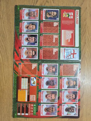 Álbum Panini Copa Mundial Sudáfrica 2010