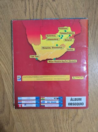 Álbum Panini Copa Mundial Sudáfrica 2010