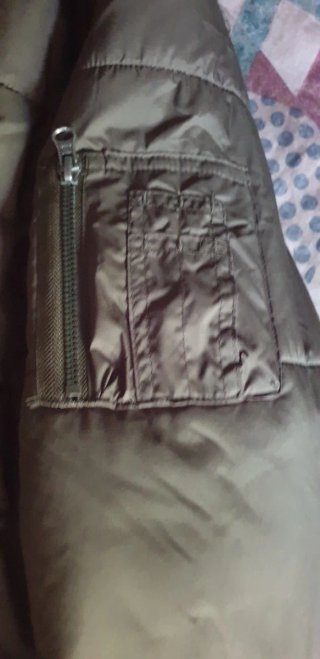 Cazadora Bomber Oliva Talla M
