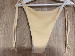 Bikini Beige y Rojo Talla L,vale tb para M