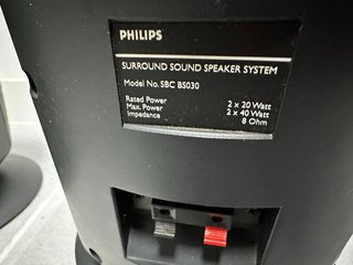 Pareja Altavoces de escritorio Philips