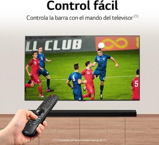 LG barra sonido inteligente 520W negro