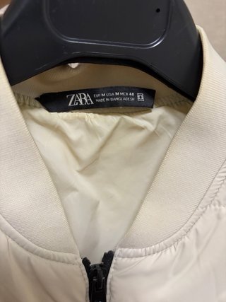 Chaleco Zara Beige Talla M