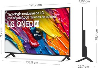 LG 55QNED84A6C televisor 55" 4K inteligente