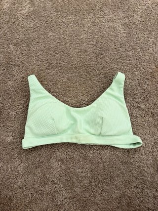 Parte de arriba bikini verde