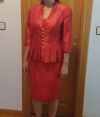 Vestido de Madrina Rojo