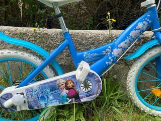 Bicicleta Frozen 16 Azul
