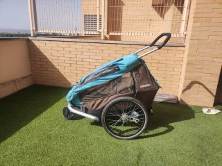 Remolque bici para 1 niño