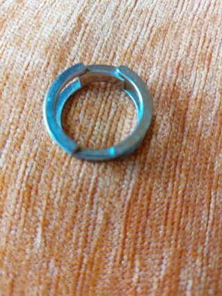 Anillo Viceroy Plata y Negro