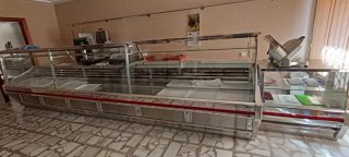 Mostrador de tienda refrigerado