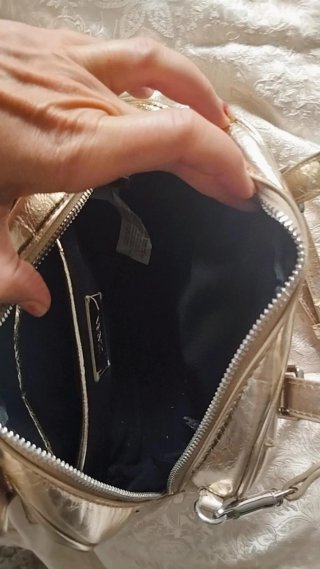 Bolso Zara Dorado