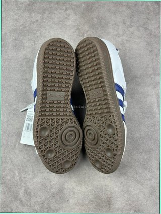 Adidas Samba Talla 40 Crema Azul
