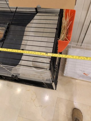 Jaula grande para conejos