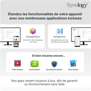 - Synology almacenamiento en red bajo consumo