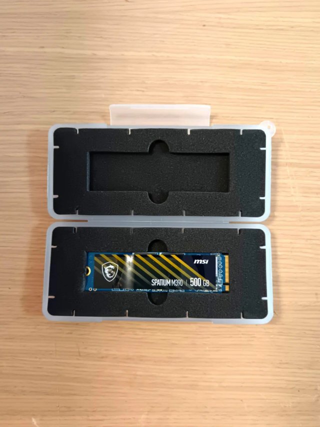 NVME MSI SPATIUM M390 500 GB