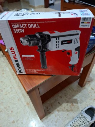 Taladro de impacto Powerplus 550W