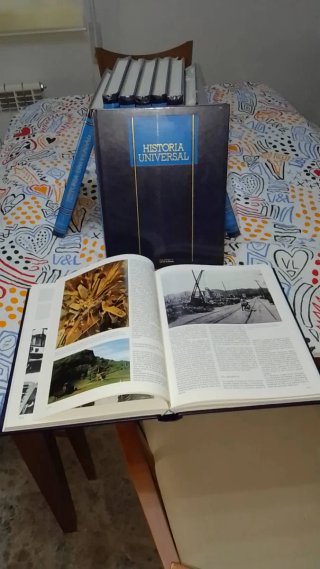 Historia universal Castell de 1989, 8 tomos.