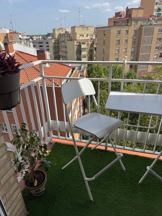 2 Sillas Altas Plegables Blancas Ikea