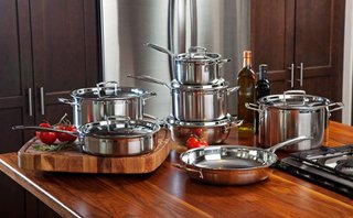 Le Creuset sartén acero inoxidable 3-ply